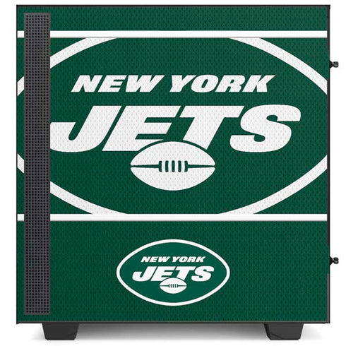 NFL New York Jets Zone Block NZXT H510 Compact ATX Mid-Tower Case Skin