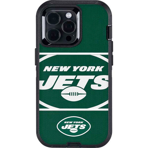 NFL New York Jets Zone Block Otterbox Defender iPhone Skin
