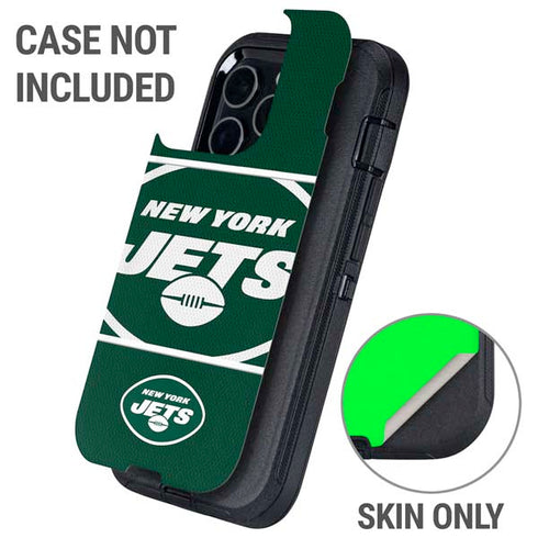 NFL New York Jets Zone Block Otterbox Defender iPhone Skin