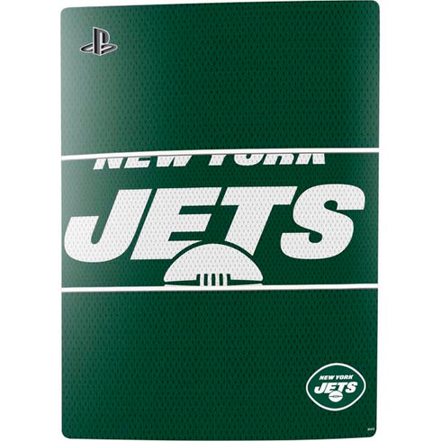 NFL New York Jets Zone Block PS5 Console Skin