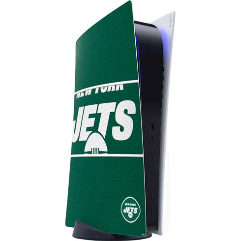 NFL New York Jets Zone Block PS5 Digital Edition Console Skin