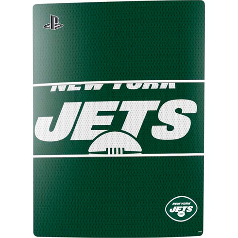 NFL New York Jets Zone Block PS5 Digital Edition Console Skin