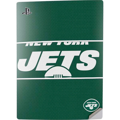 NFL New York Jets Zone Block PS5 Digital Edition Console Skin
