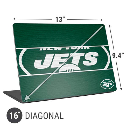 NFL New York Jets Zone Block Universal Laptop 16in (13 x 9.4in) Skin