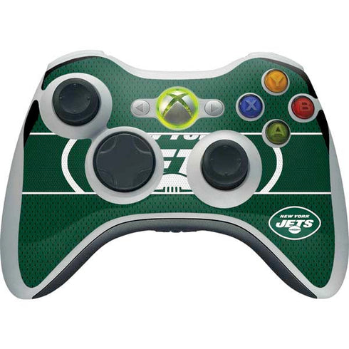 NFL New York Jets Zone Block Xbox 360 Wireless Controller Skin