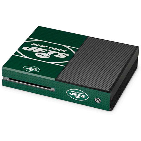 NFL New York Jets Zone Block Xbox One Console Skin