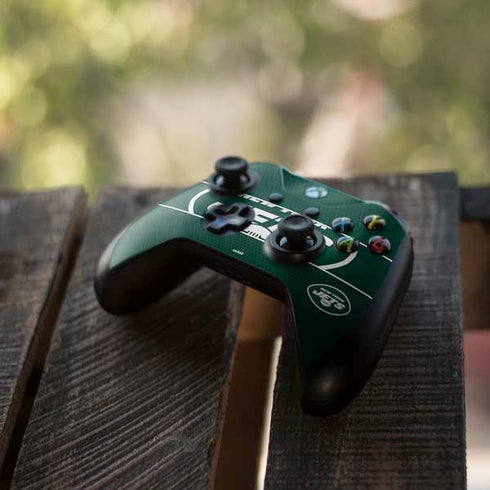 NFL New York Jets Zone Block Xbox One X Controller Skin