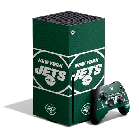 NFL New York Jets Zone Block Xbox Series X Bundle Skin