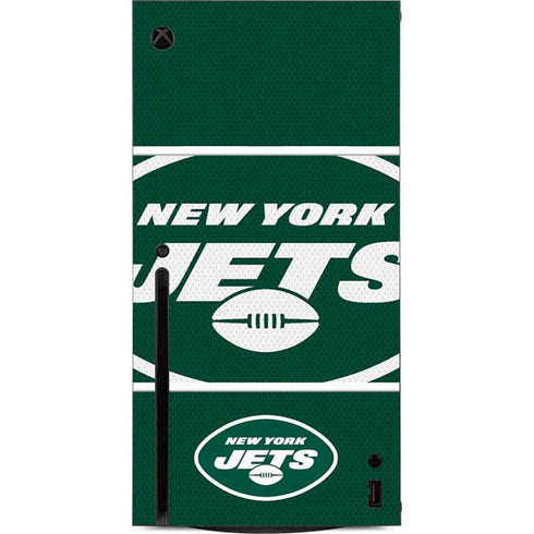 NFL New York Jets Zone Block Xbox Series X Console Skin