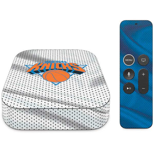 NBA New York Knicks Away Jersey Apple TV Skin