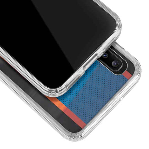 NBA New York Knicks Away Jersey Galaxy A30 Clear Case