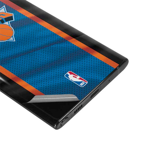 NBA New York Knicks Away Jersey Galaxy Note 10 Plus Skin