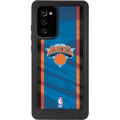 NBA New York Knicks Away Jersey Galaxy Note20 5G Waterproof Case