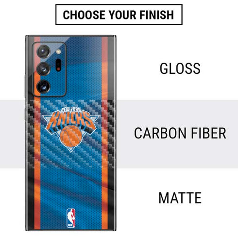 NBA New York Knicks Away Jersey Galaxy Note20 Ultra 5G Skin