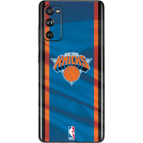 NBA New York Knicks Away Jersey Galaxy S20 Fan Edition Skin