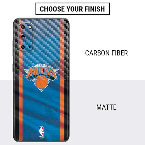 NBA New York Knicks Away Jersey Galaxy S20 Skin