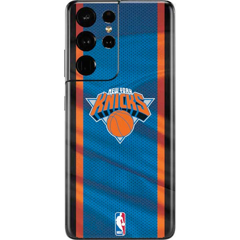 NBA New York Knicks Away Jersey Galaxy S21 Ultra 5G Skin