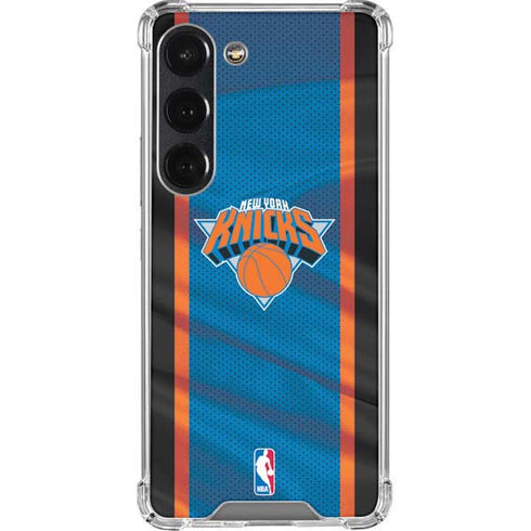 NBA New York Knicks Away Jersey Galaxy S23 Clear Case