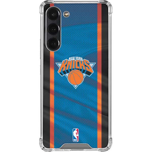 NBA New York Knicks Away Jersey Galaxy S23 Plus Clear Case