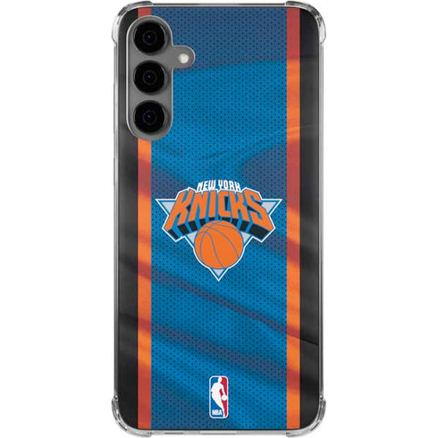 NBA New York Knicks Away Jersey Galaxy S24 Plus Clear Case