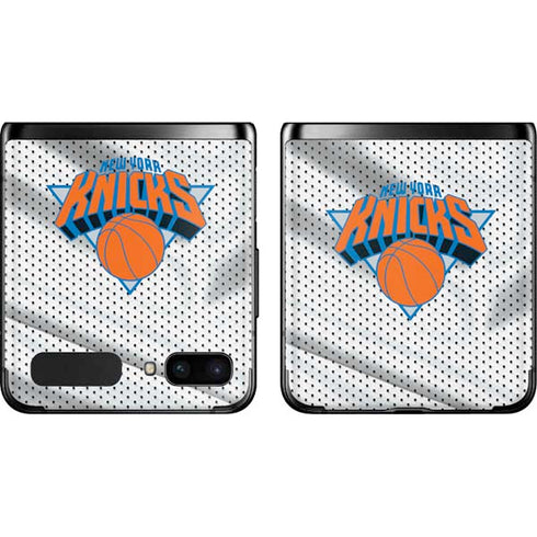 NBA New York Knicks Away Jersey Galaxy Z Flip Skin