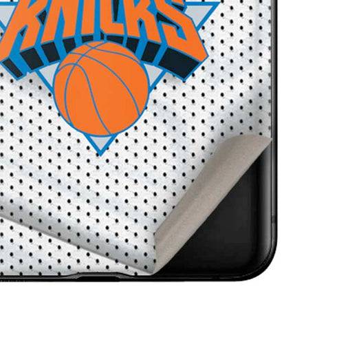 NBA New York Knicks Away Jersey Galaxy Z Flip Skin
