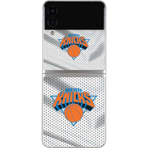 NBA New York Knicks Away Jersey Galaxy Z Flip3 5G Skin