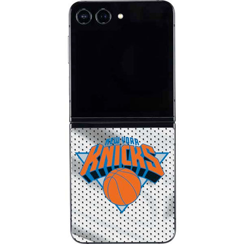 NBA New York Knicks Away Jersey Galaxy Z Flip5 5G Skin