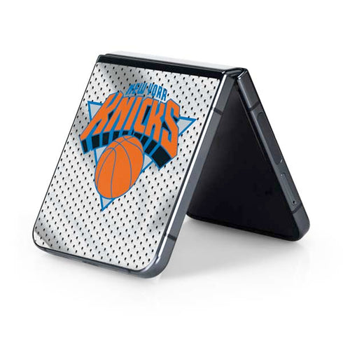 NBA New York Knicks Away Jersey Galaxy Z Flip5 5G Skin