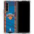 NBA New York Knicks Away Jersey Galaxy Z Fold4 5G Clear Case