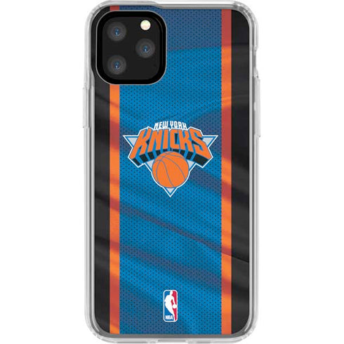 NBA New York Knicks Away Jersey iPhone 11 Pro Clear Case