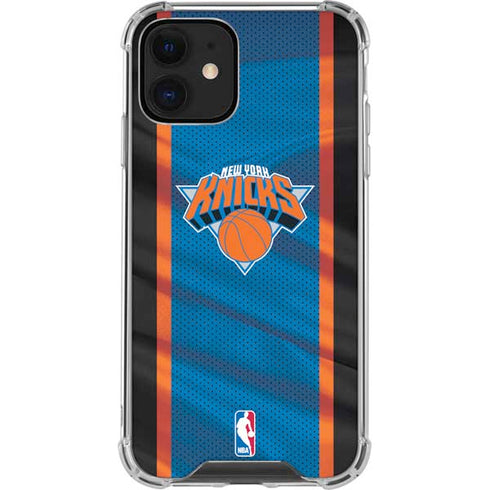 NBA New York Knicks Away Jersey iPhone 12 Mini Clear Case
