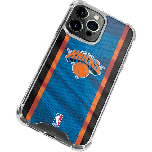 NBA New York Knicks Away Jersey iPhone 13 Pro Clear Case