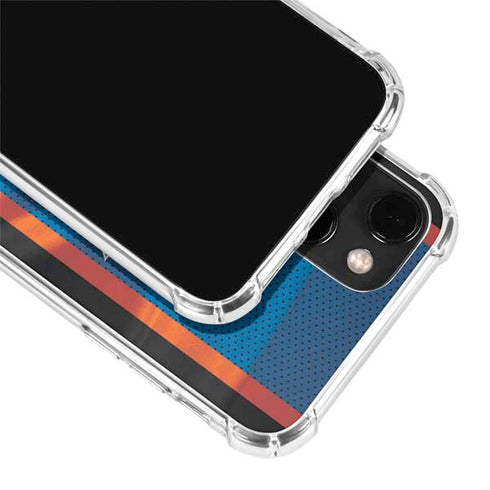 NBA New York Knicks Away Jersey iPhone 15 Plus Clear Case