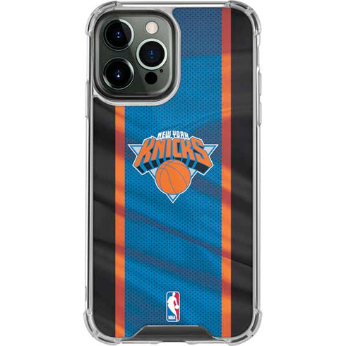 NBA New York Knicks Away Jersey iPhone 14 Pro Max Clear Case