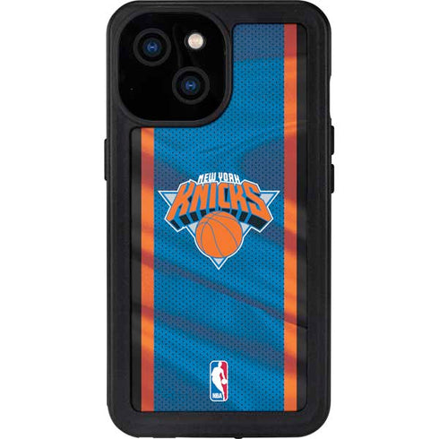 NBA New York Knicks Away Jersey iPhone 15 Waterproof Case