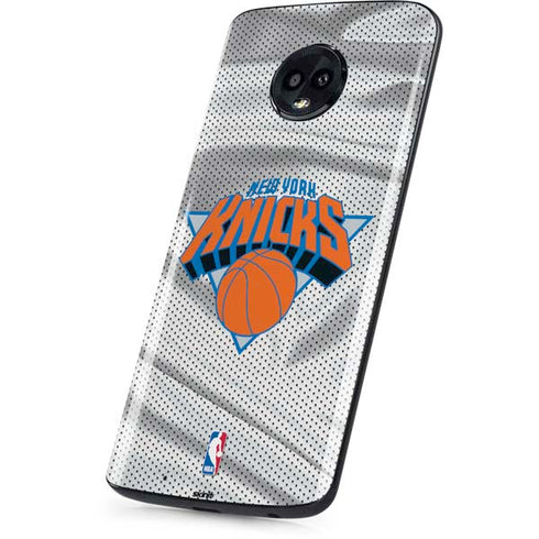 NBA New York Knicks Away Jersey Moto G6 Skin