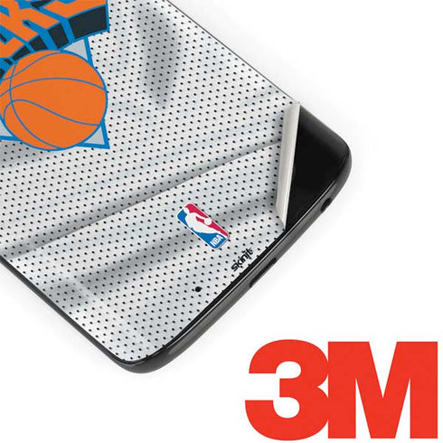 NBA New York Knicks Away Jersey Moto G6 Skin