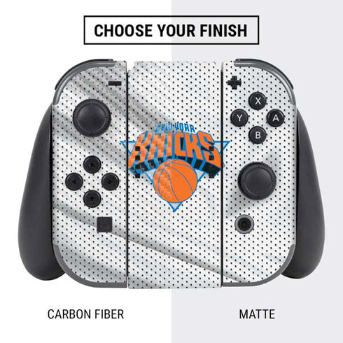 NBA New York Knicks Away Jersey Nintendo Switch Bundle Skin
