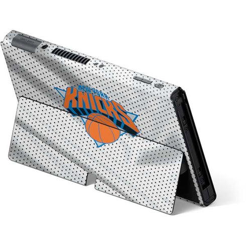 NBA New York Knicks Away Jersey Nintendo Switch OLED (2021) Skin