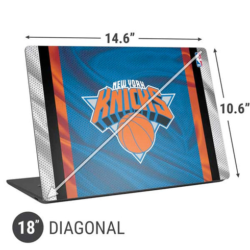 NBA New York Knicks Away Jersey Universal Laptop 18in (14.6 x 10.6in) Skin