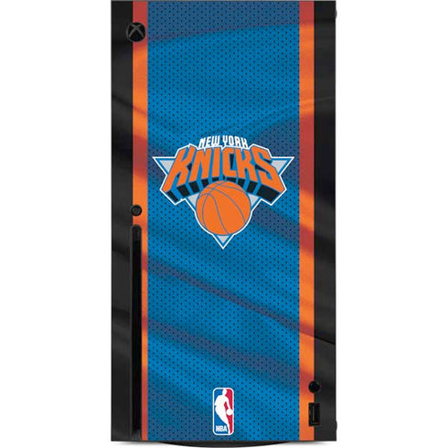 NBA New York Knicks Away Jersey Xbox Series X Console Skin