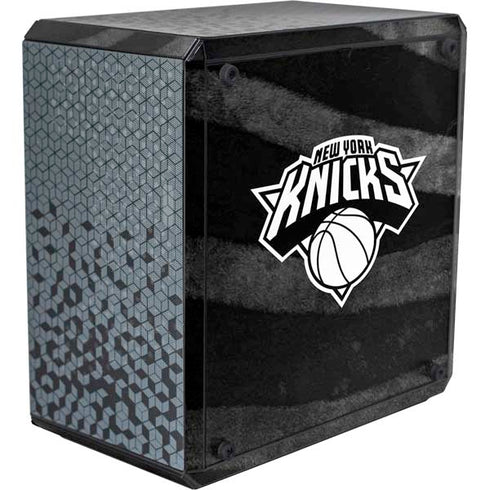 NBA New York Knicks Black Animal Print Cooler Master MasterBox Q300L Mini Tower Skin