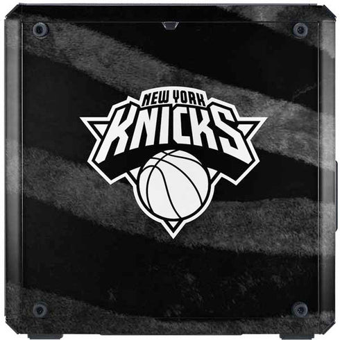 NBA New York Knicks Black Animal Print Cooler Master MasterBox Q300L Mini Tower Skin