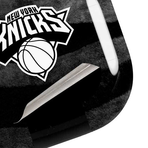 NBA New York Knicks Black Animal Print Galaxy Buds Pro Skin