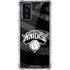 NBA New York Knicks Black Animal Print Galaxy Note20 5G Clear Case