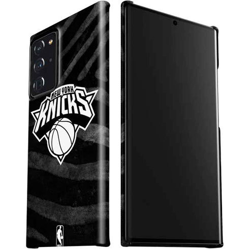 NBA New York Knicks Black Animal Print Galaxy Note20 Ultra 5G Lite Case