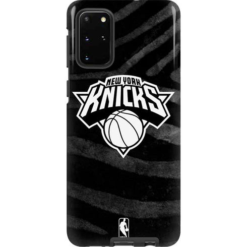 NBA New York Knicks Black Animal Print Galaxy S20 Plus Pro Case
