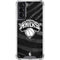 NBA New York Knicks Black Animal Print Galaxy S21 5G Clear Case