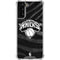 NBA New York Knicks Black Animal Print Galaxy S21 FE Clear Case